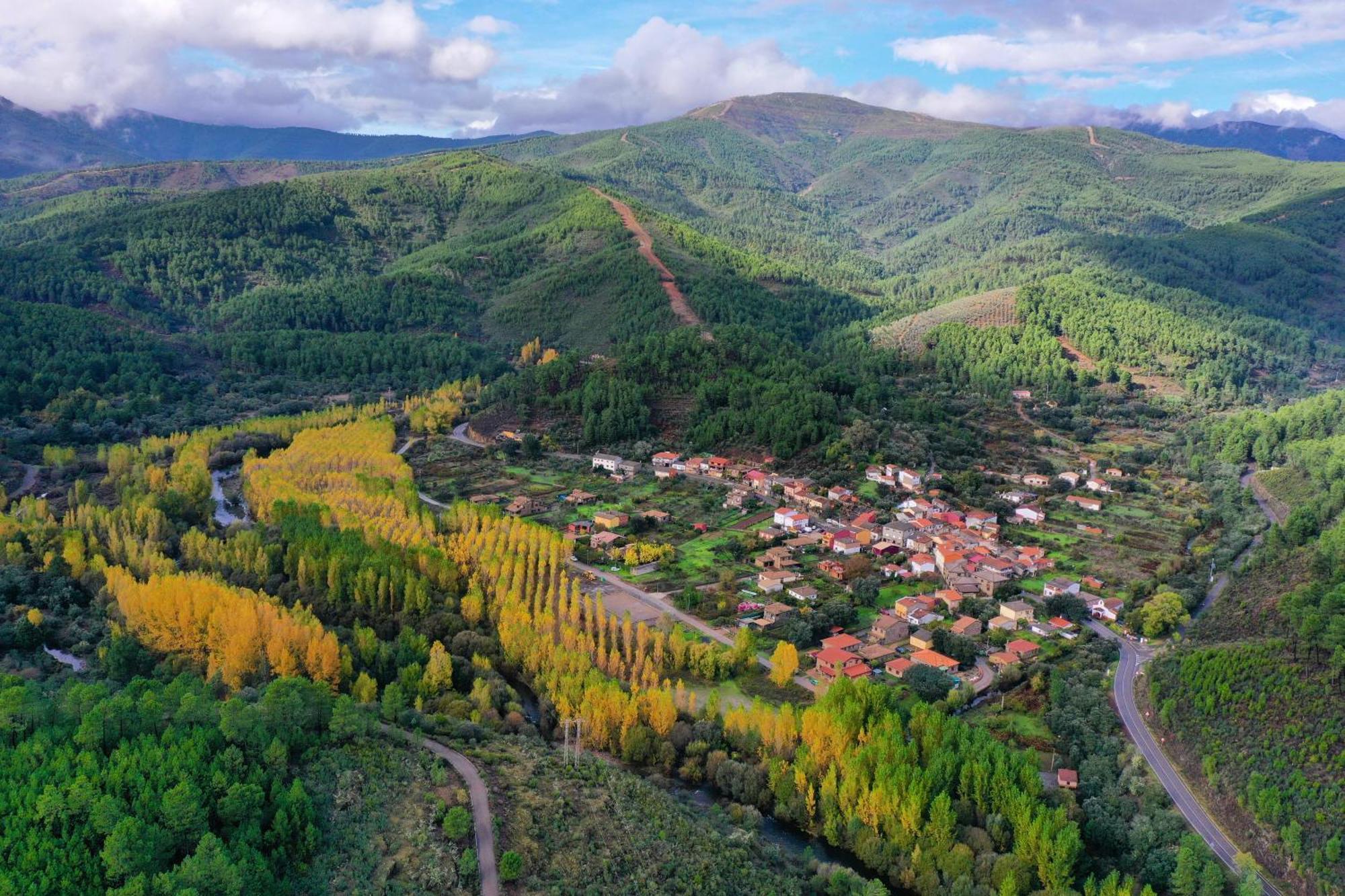 Apartamento Rural La Brigida, Rubiaco, Las Hurdes Exteriör bild